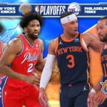 Teilnehmer: 76ers gegen New York Knicks Spielerstatistiken Spiel